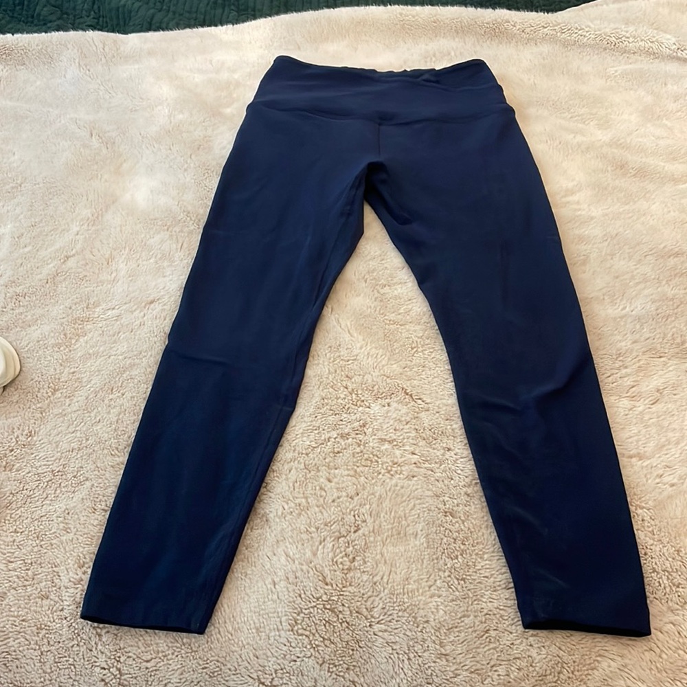 014 - Beyond Yoga - Space Dye Navy 28” NWOT